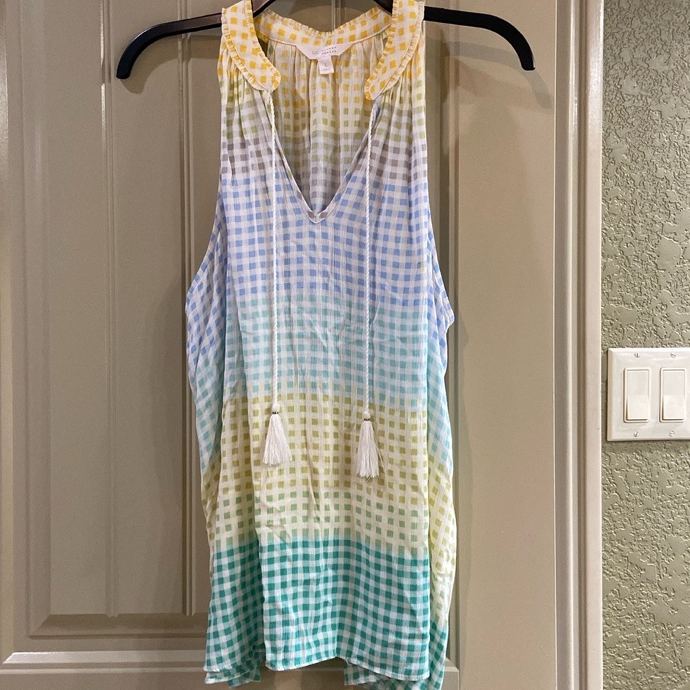 Women’s Halter Style Tunic by Lauren Conrad Brand.  EUC!
